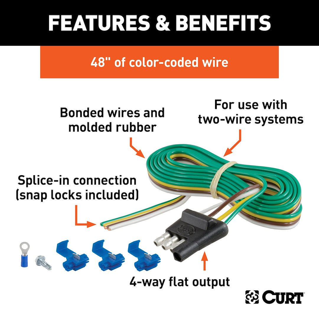 Product of Curt 58349 Trailer Wiring Connector
