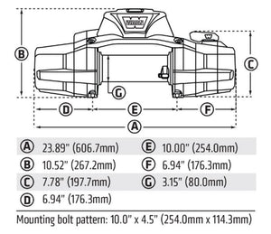 Product of Warn 110014 Winch