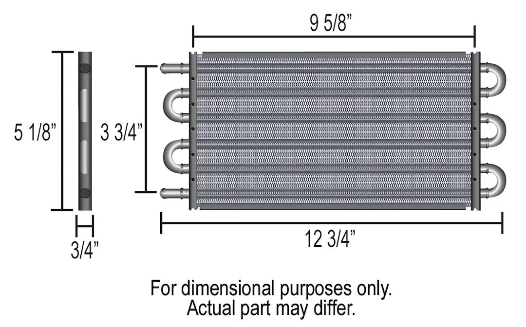 Product of Derale 13101 Fluid Cooler