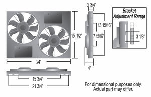 Product of Derale 16831 Cooling Fan