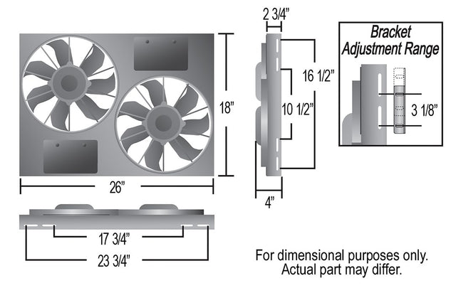 Product of Derale 16842 Cooling Fan