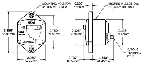 Product of Blue Sea 7038-Bss Circuit Breaker