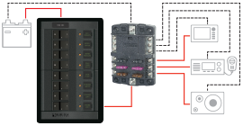 Product of Blue Sea 5034-Bss Fuse Block