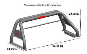 Product of Black Horse Offroad Rb001ss Truck Bed Bar