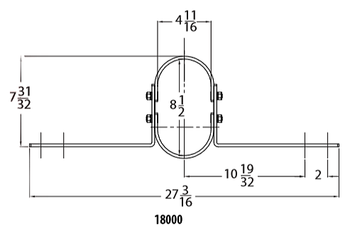 Product of Lakewood 18000 Drive Shaft Safety Loop