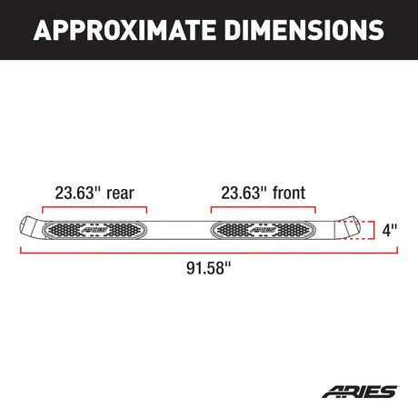 Product of Aries S224013-2 Nerf Bar
