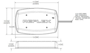 Product of Ecco Electronic 5585cab Warning Light