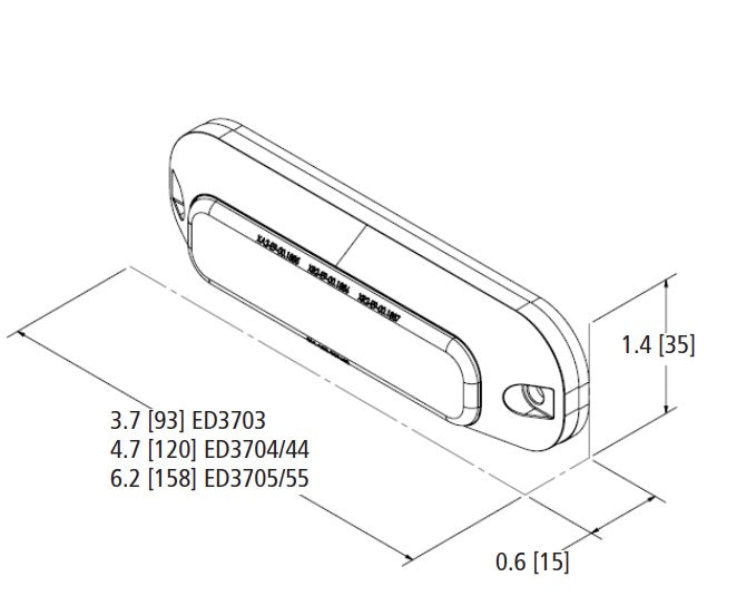 Product of Ecco Electronic Ed3704a Warning Light