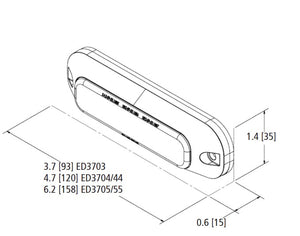Product of Ecco Electronic Ed3704a Warning Light