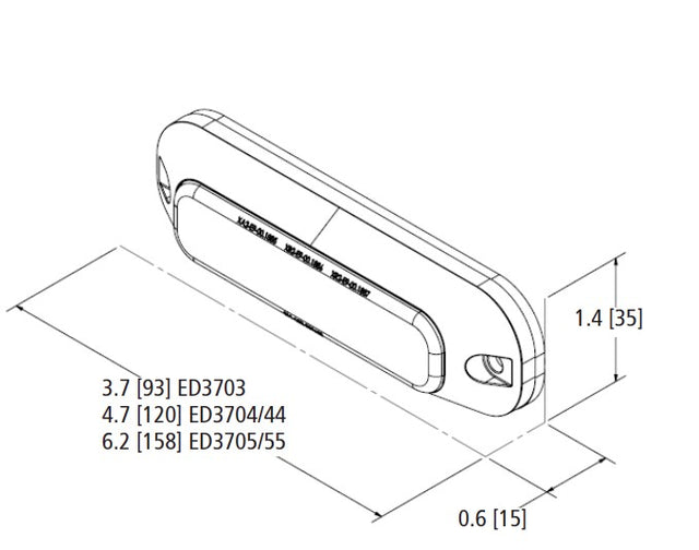 Product of Ecco Electronic Ed3704a Warning Light