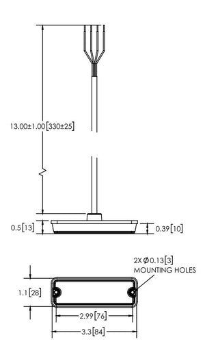 Product of Ecco Electronic Ed3511a Warning Light