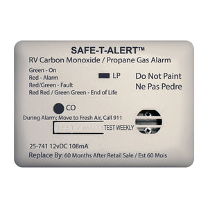 Product of Mti Industry 25-741-Wt Carbon Monoxide/ Propane Leak Detector