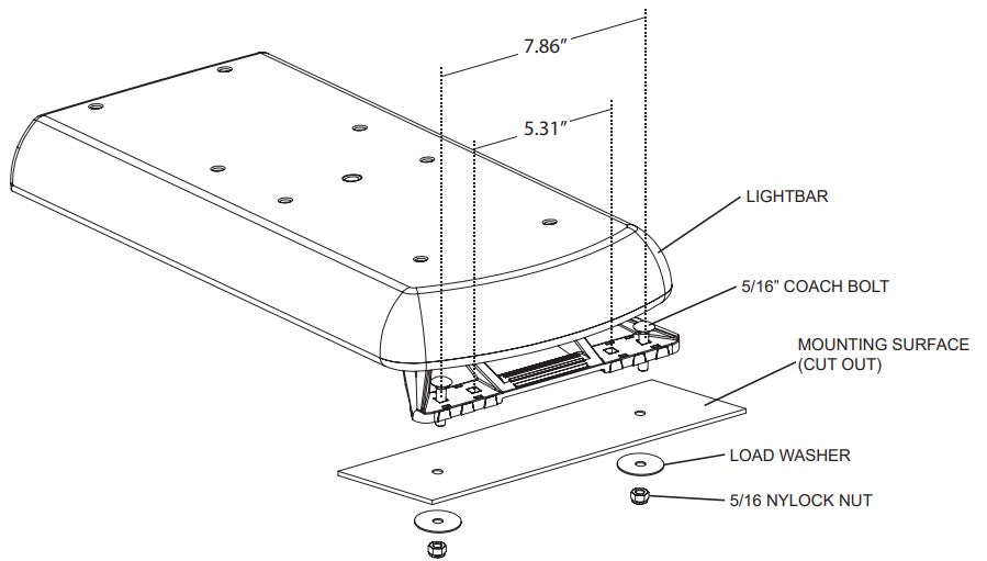 Product of Ecco Electronic 12-50004-Es Warning Light