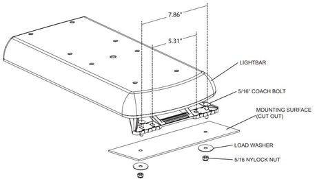Product of Ecco Electronic 12-50004-Es Warning Light