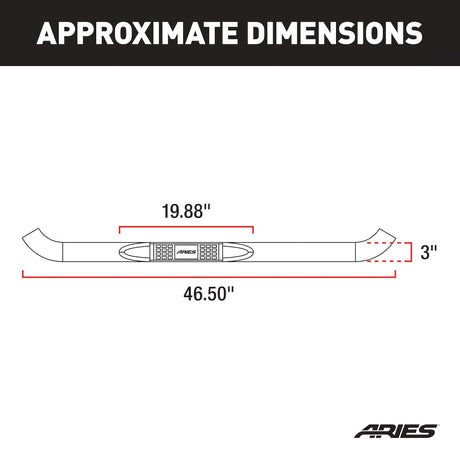 Product of Aries 204044-2 Nerf Bar