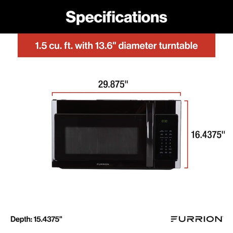 Product of Furrion Llc Fmcm15a-Bl Microwave Oven