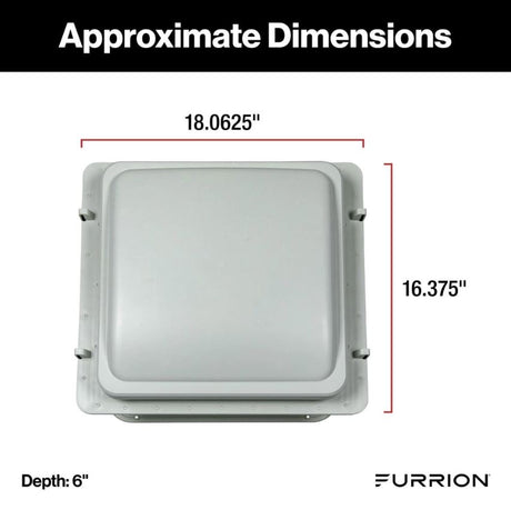Product of Furrion Llc Fvf14d90r6a-Pw-Am Roof Vent