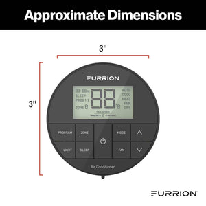 Product of Furrion Llc Facw12esza2-Bl-Am Wall Thermostat