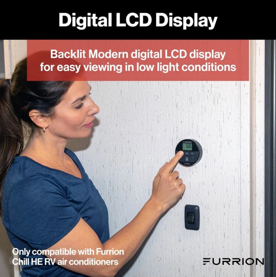 Product of Furrion Llc Facw10essa2-Bl-Am Wall Thermostat