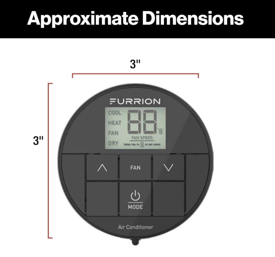 Product of Furrion Llc Facw10essa2-Bl-Am Wall Thermostat