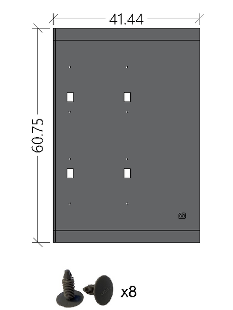 Product of Legend Fleet 755-2614b Van Ceiling Liner