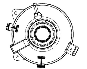 Product of Mahle/ Clevite Crt 19 000s Coolant Reservoir