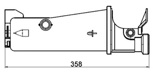 Product of Mahle/ Clevite Crt 2 000s Coolant Reservoir