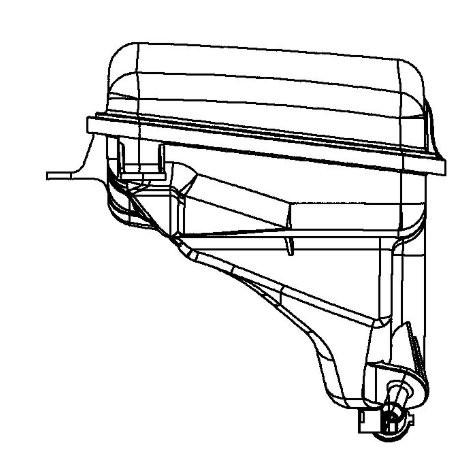 Product of Mahle/ Clevite Crt 203 000s Coolant Reservoir