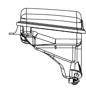 Product of Mahle/ Clevite Crt 203 000s Coolant Reservoir