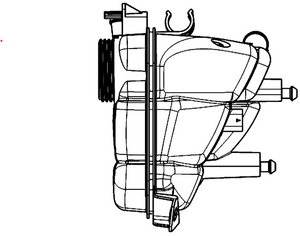 Product of Mahle/ Clevite Crt 231 000s Coolant Reservoir