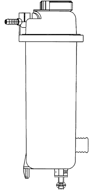 Product of Mahle/ Clevite Crt 52 000s Coolant Reservoir