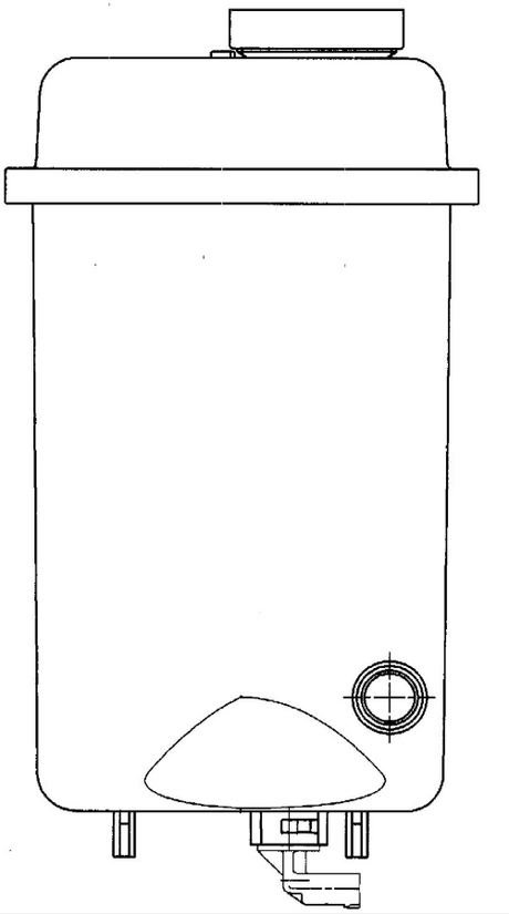 Product of Mahle/ Clevite Crt 52 000s Coolant Reservoir