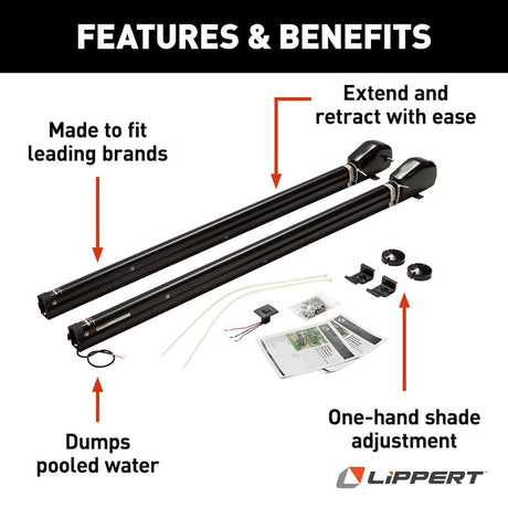 Product of Lippert Components 2023052355 Awning Arm