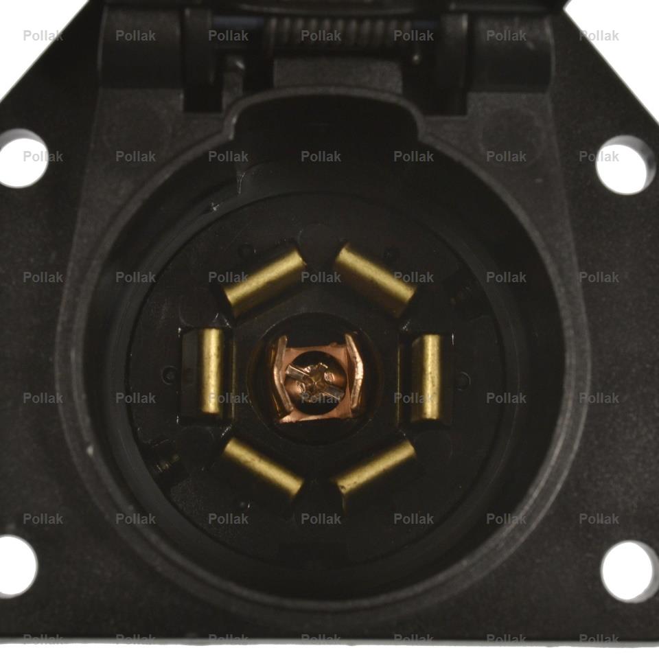 Product of Pollak 6p-104v Trailer Wiring Connector Adapter