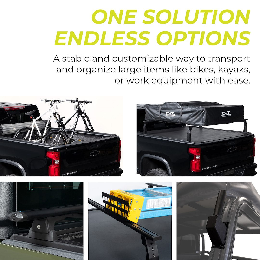 Putco 129877 Bed Cargo Rack Base Rail