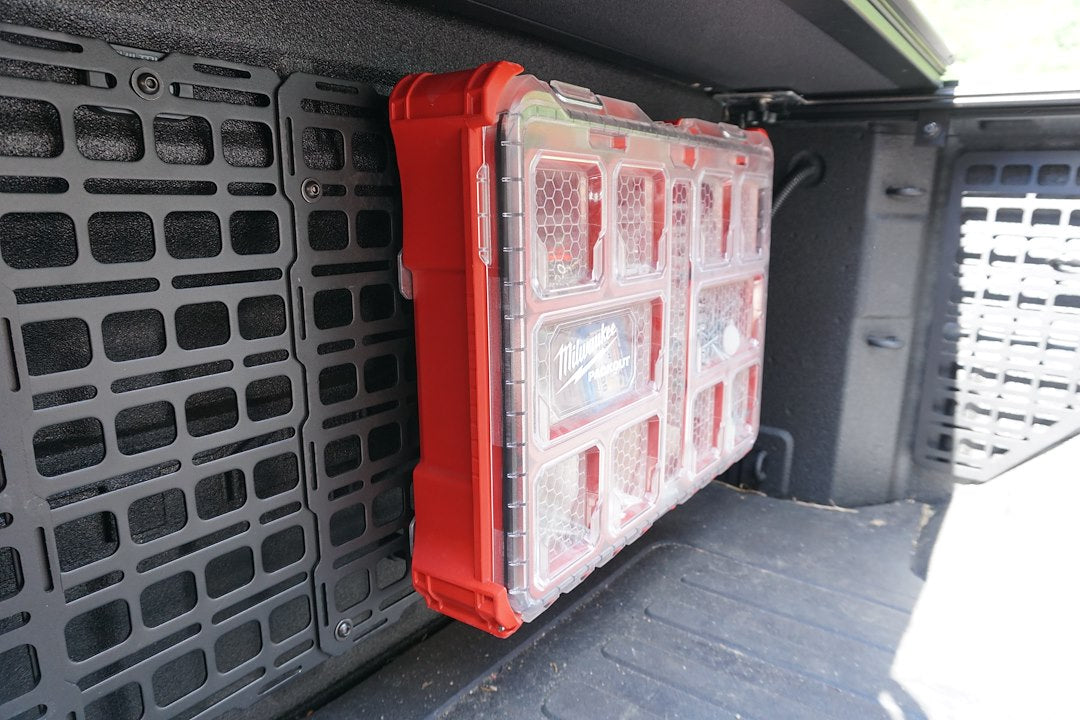 Product of Builtright Industries 201103 Molle Cargo Panel Tool Box Bracket