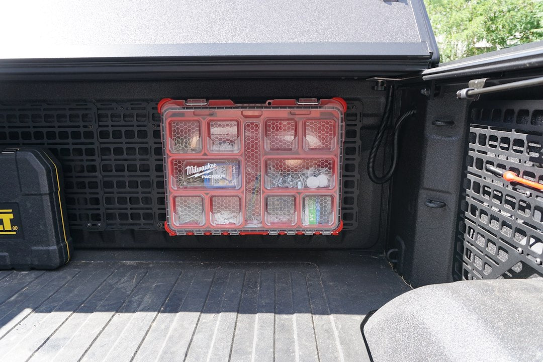 Product of Builtright Industries 201103 Molle Cargo Panel Tool Box Bracket