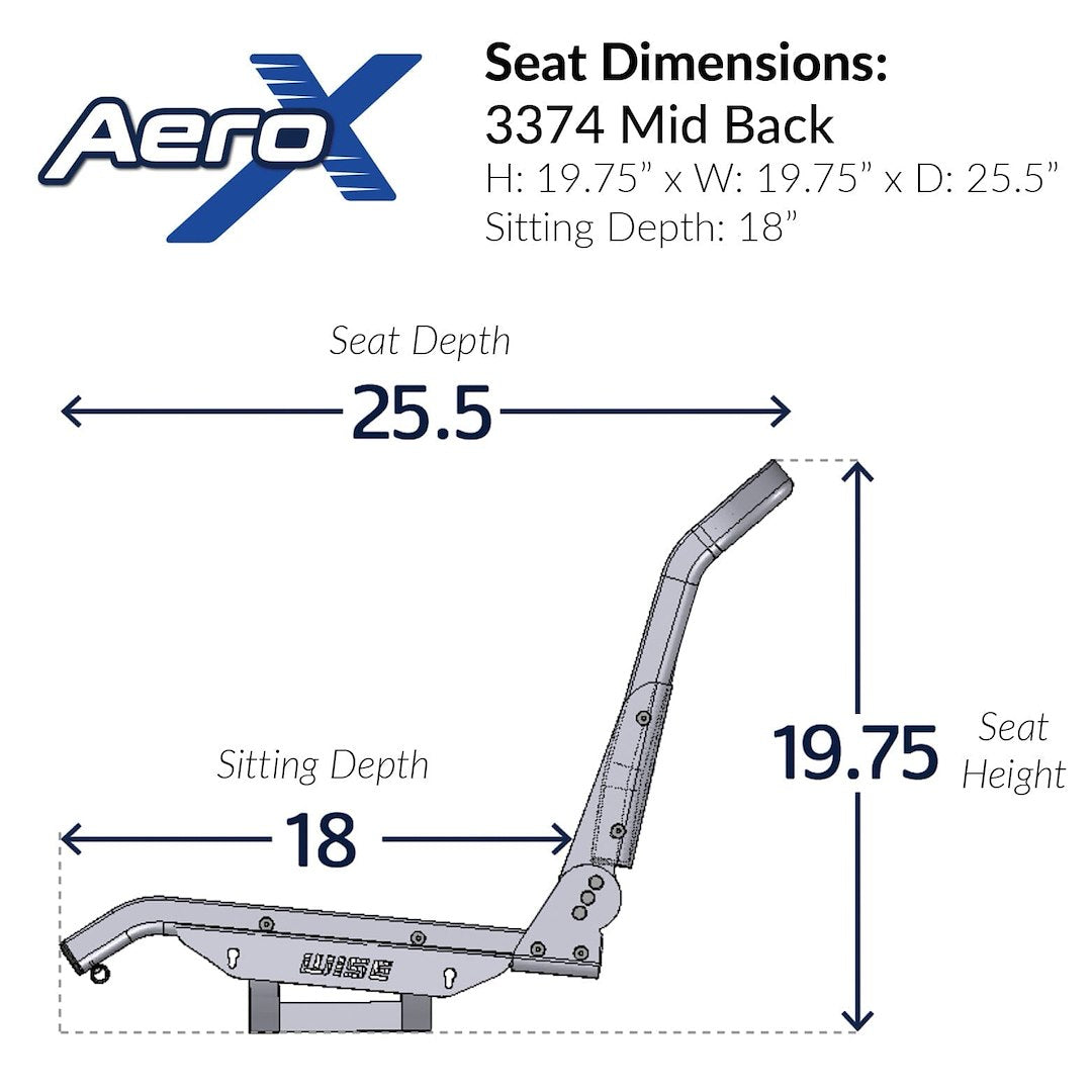 Product of Wise Seating 3374-713 Boat Seat