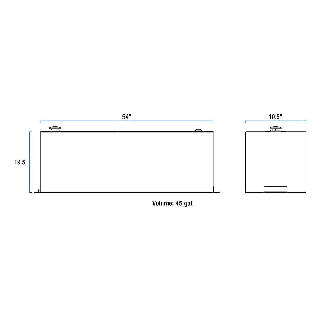 Product of Uws St-45-R-Mb Liquid Transfer Tank