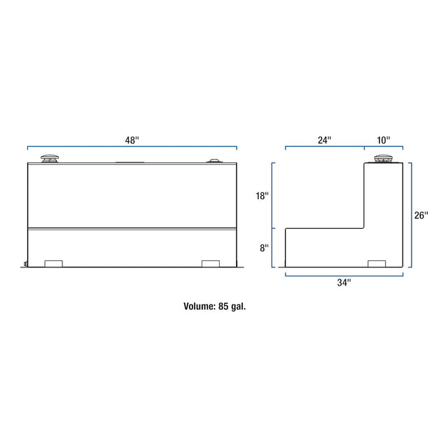Product of Uws St-85-L-Mb Liquid Transfer Tank