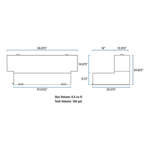 Product of Uws Tt-100hh-B Liquid Transfer Tank