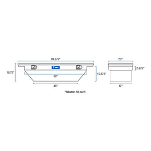 Product of Uws Tbsd-69-A-Lp-B Tool Box