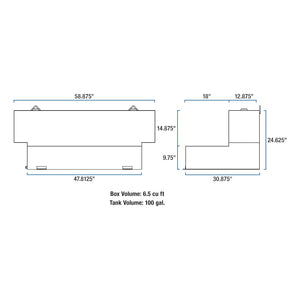 Product of Uws St-100hh-W Liquid Transfer Tank