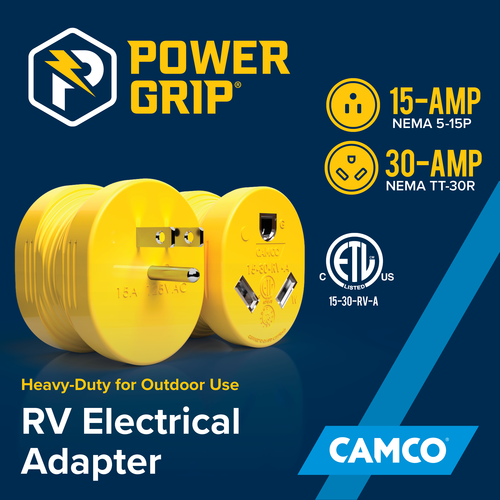 Product of Camco 55223 Power Cord Adapter