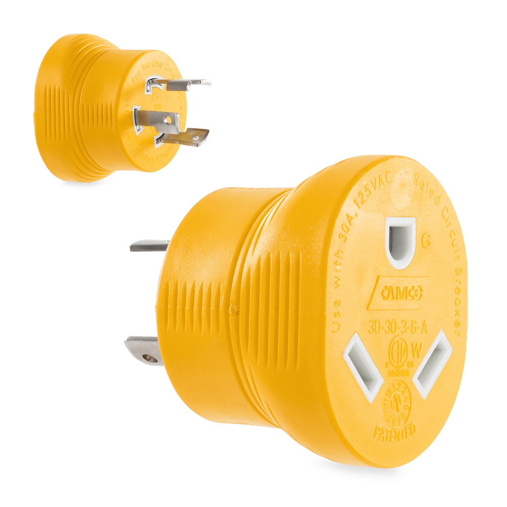 Product of Camco 55333 Power Cord Adapter