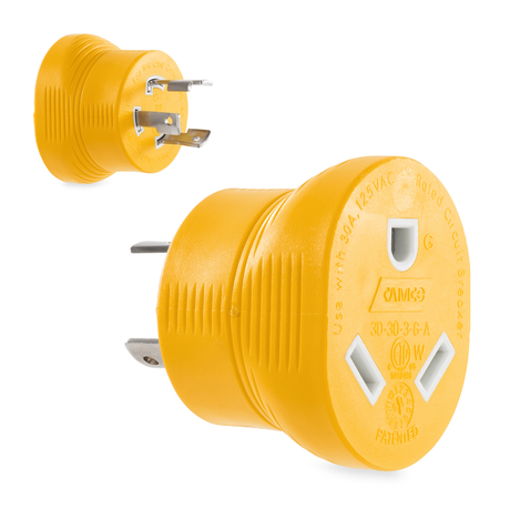 Product of Camco 55333 Power Cord Adapter