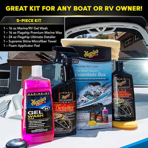Product of Meguiars M6385 Marine Detailing Kit