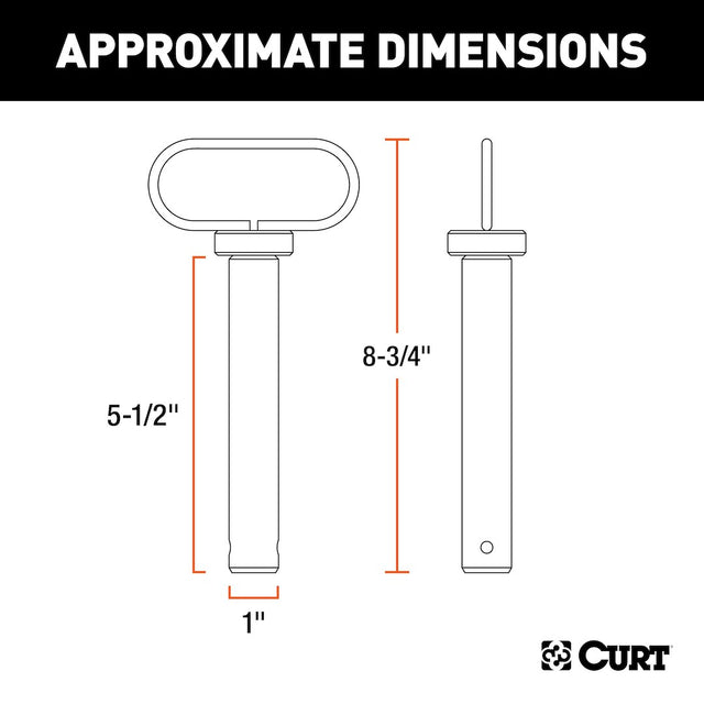 Product of Curt 45803 Trailer Hitch Pin Clip