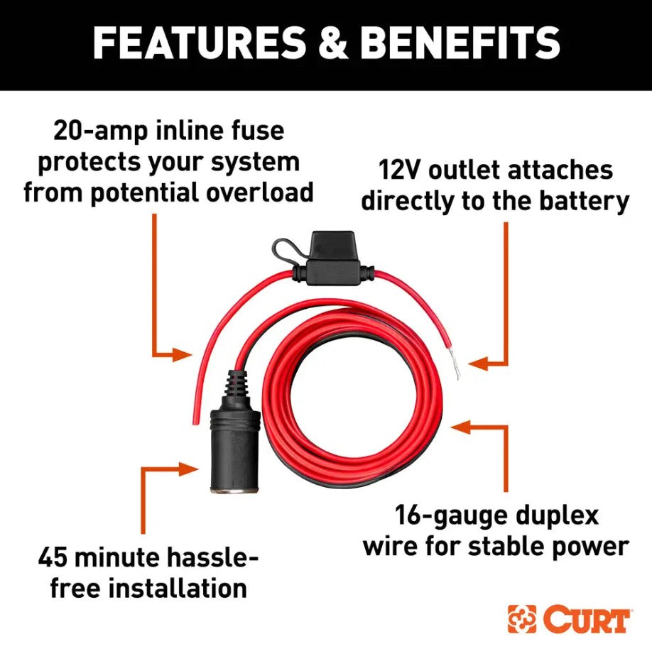 Product of Curt 52209 Towed Vehicle Brake Control Electrical Plug
