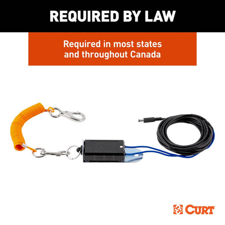 Product of Curt 52210 Towed Vehicle Brake Control Breakaway Cable